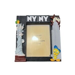 Vintage 90’s Looney Tunes New York Picture Frame